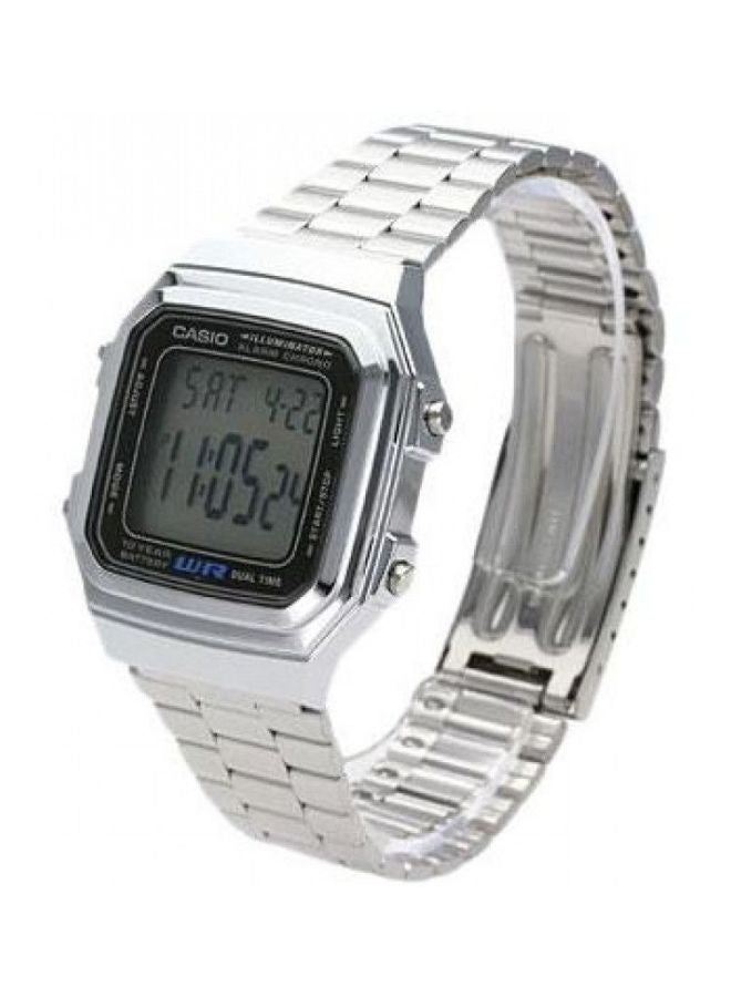 CASIO Men's Stainless Steel Digital Watch A179W-1ADG  - Image 3