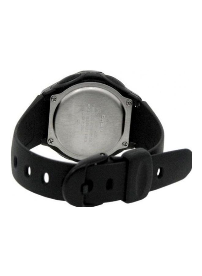 كاسيو ساعة يد رقمية مقاومة للماء للشباب طراز LW-200-1BVEF - 38 مم - أسود للنساء - Image 2