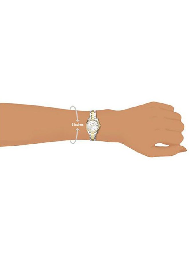 FOSSIL - Women's Scarlette Analog Watch ES4319 - 32 mm - Silver/Gold - Image 1