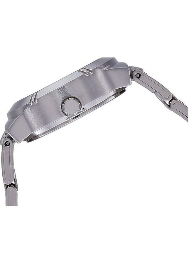 كاسيو ساعة يد بعقارب مقاومة للماء من إنتايسر طراز LTP-1241D-2A - قياس 25 مم - لون فضي للنساء - Image 3