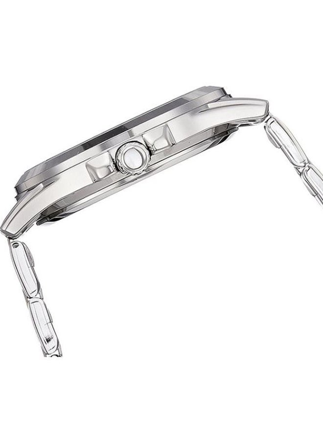 CASIO Men's Enticer Water Resistant Analog Watch MTP-1381G-1AVDF - 40 mm - Silver/Gold - Image 3