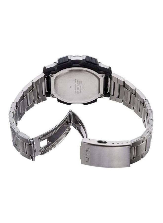 CASIO Men's Youth Digital Watch AE-1100WD-1AV Silver  - Image 2