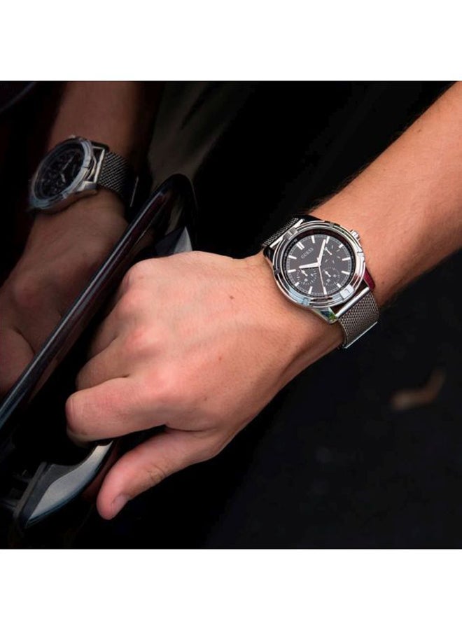 Men's Metal Quartz Analog Watch W0965G1