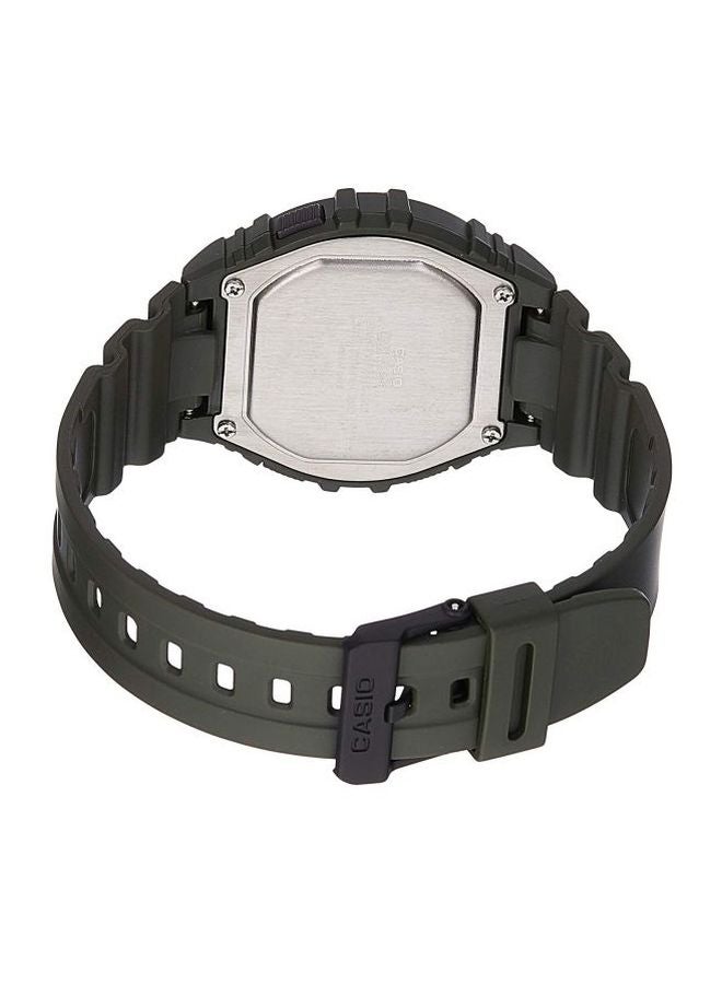 كاسيو ساعة يد رقمية شبابية طراز W-216H-3BVDF - Image 2