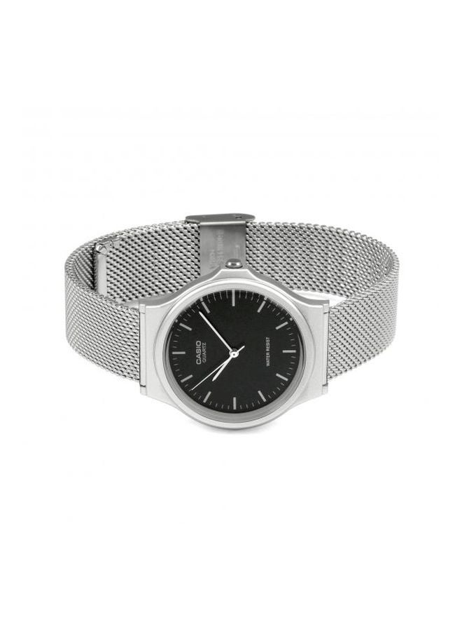 CASIO - Men's Vinitage Water Resistant Analog Watch MQ-24M-1EEF - 39 mm - Silver - Image 1