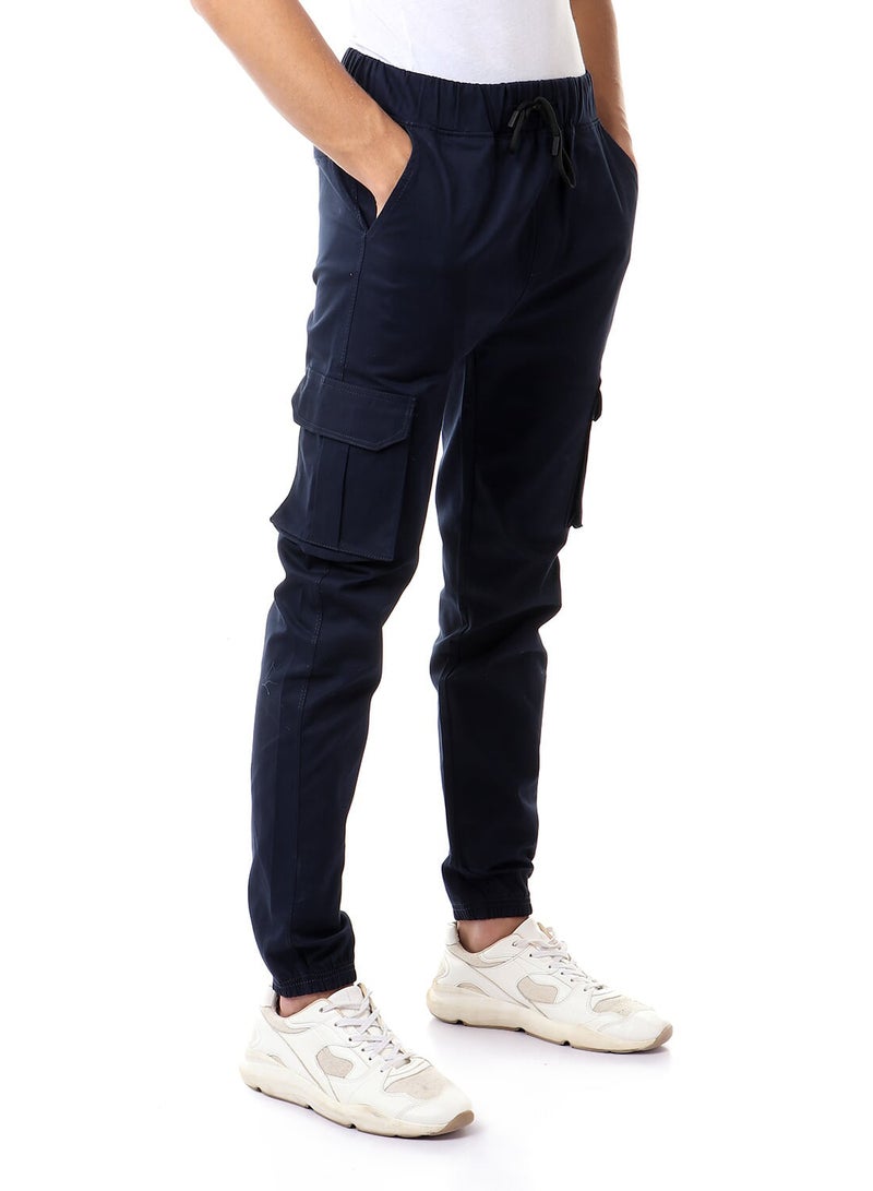 Caesar - Basic Sweatpants Blue - Image 1