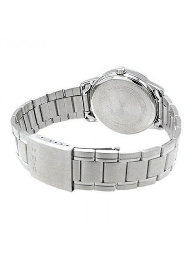 CASIO Women's Dress Water Resistant Analog Watch LTP-V002D-4BUDF - 25 mm - Silver  - Image 2