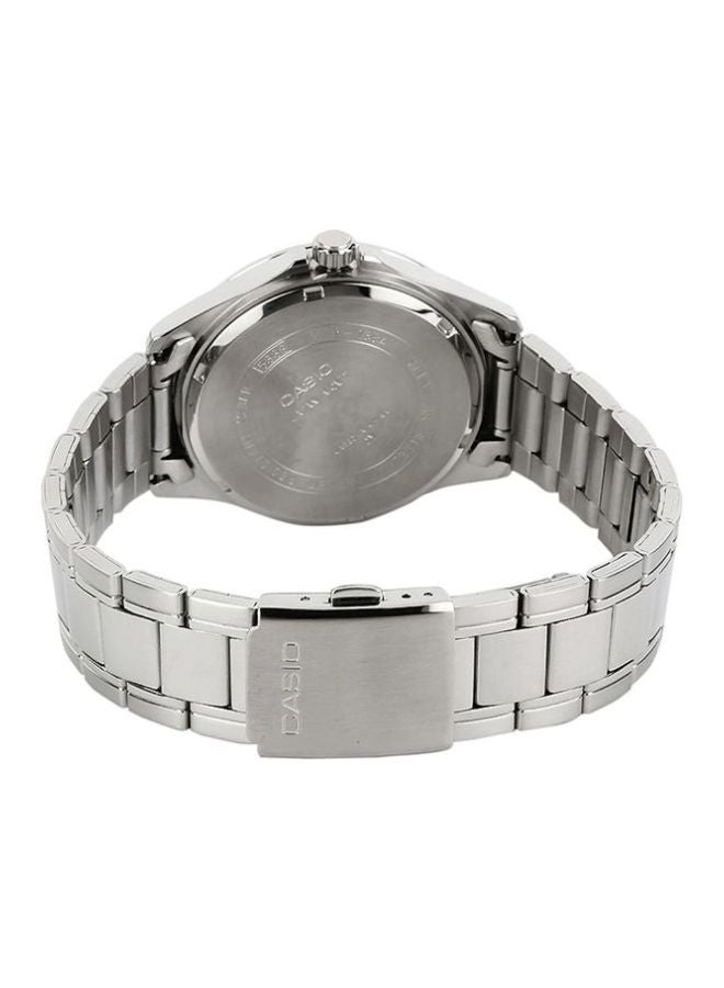 CASIO Men's Water Resistant Analog Watch MTP-1384D-7A - 47 mm - Silver - Image 2