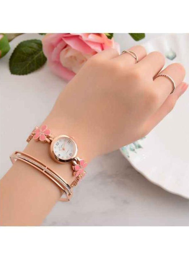 شاربدو - ساعة كوارتز بعقارب طراز XR694-P للنساء - Image 1