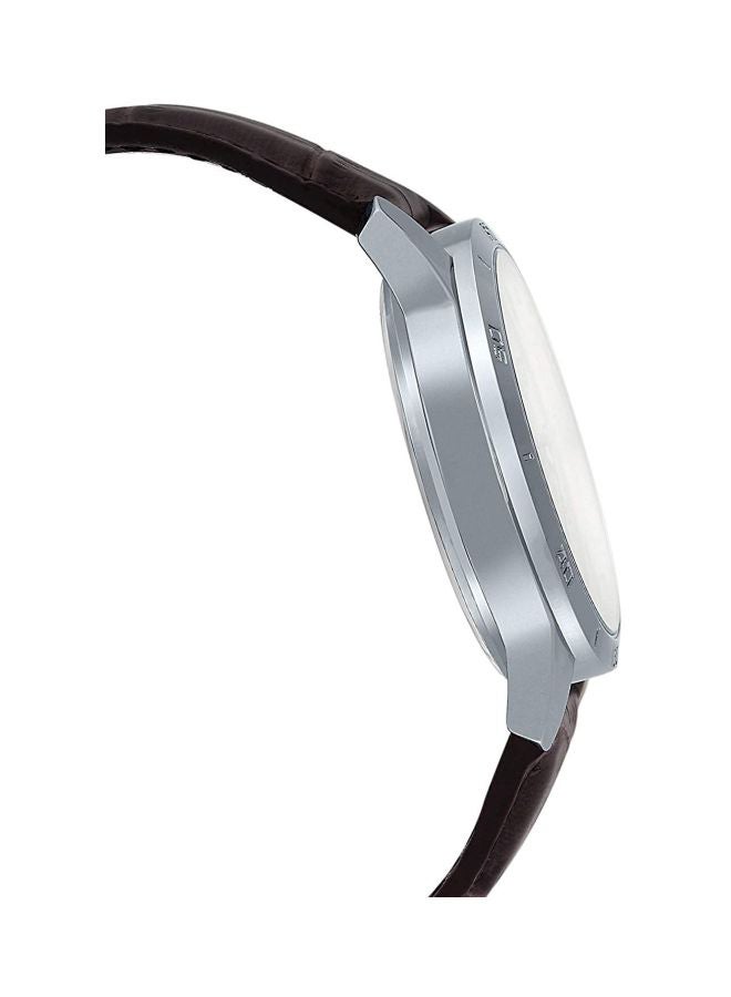 CASIO Men's Enticer Analog Watch MTP-V300L-7AUDF - 40 mm - Brown - Image 3