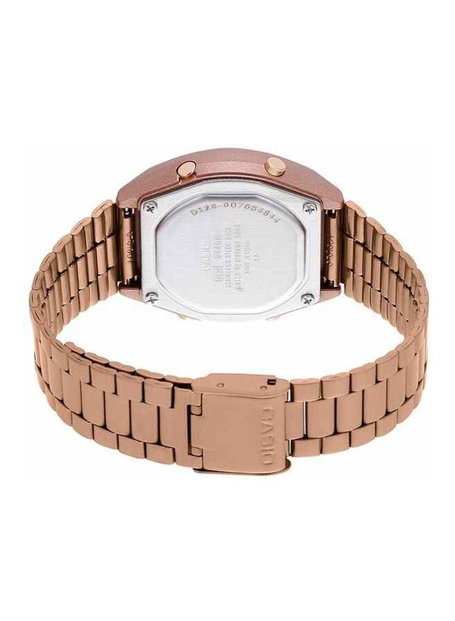 CASIO - Women's Vintage Digital Watch B640WC-5ADF - 39 mm - Rose Gold - Image 1