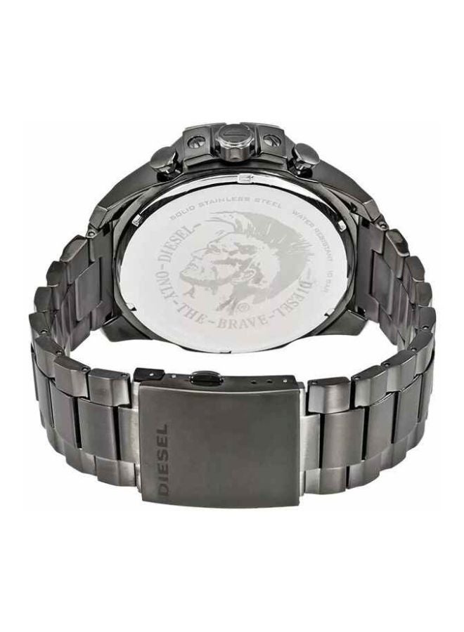 DIESEL Men's Round Shape Metal Chronograph Wrist Watch 51 mm - Black - DZ4421  - Image 2