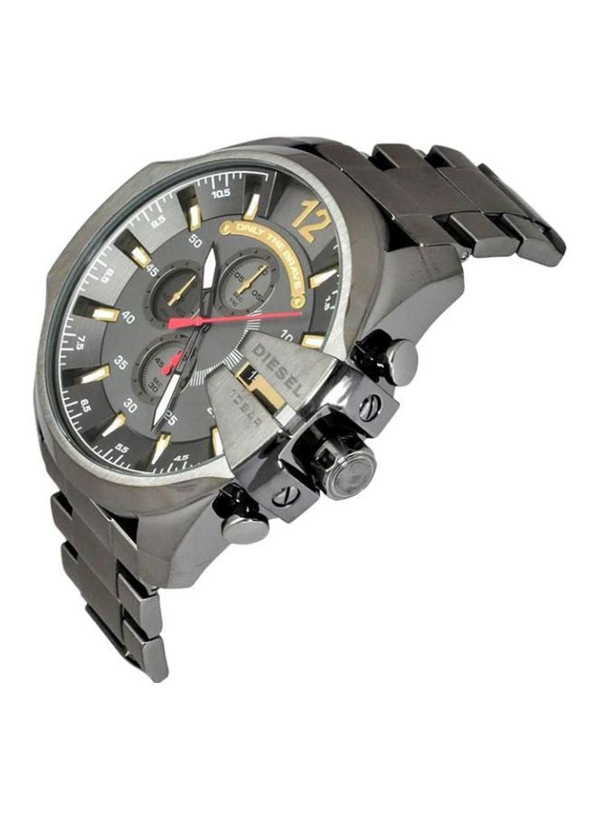 DIESEL Men's Round Shape Metal Chronograph Wrist Watch 51 mm - Black - DZ4421  - Image 3