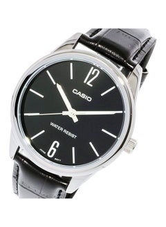 CASIO Men's Enticer Water Resistant Analog Watch MTP-V005L-1BUDF - 47 mm - Black  - Image 4