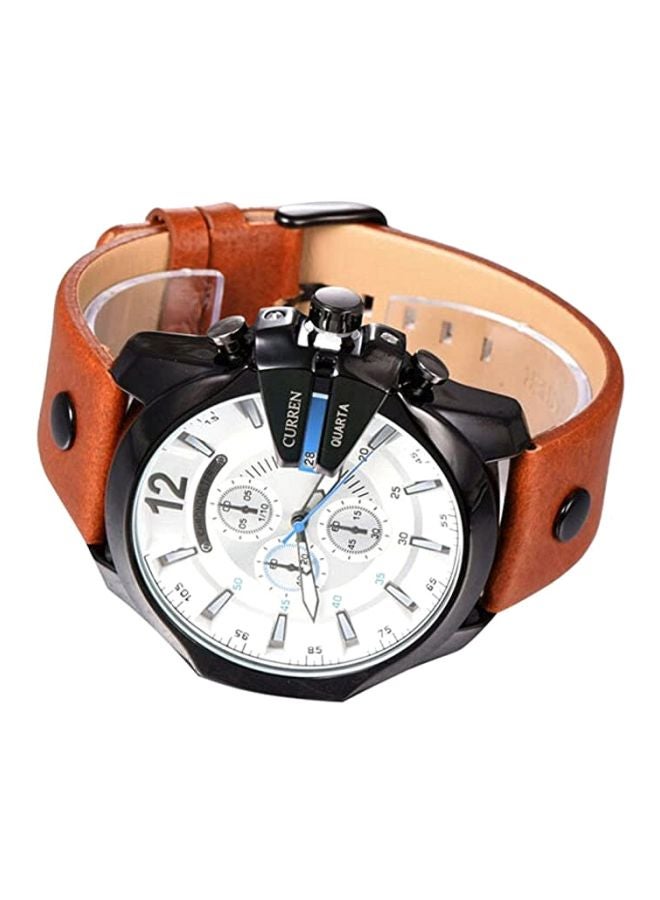 كارين ساعة بعقارب مقاومة للماء طراز 8176 للرجال - Image 3