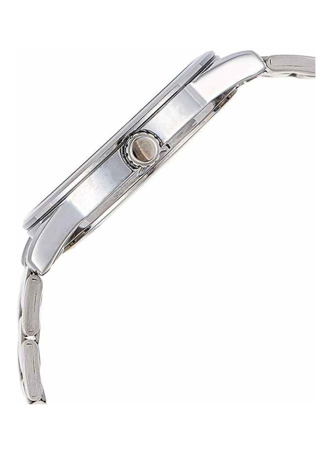 CASIO Men's Enticer Stainless Steel Analog Watch MTP-V001D-7BUDF - 38 mm - Silver  - Image 3