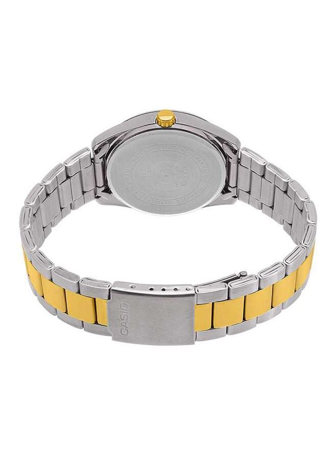 CASIO Women's Enticier Water Resistant Formal Analog Watch LTP-1302SG-7AVDF - 35 mm - Silver/Gold  - Image 2