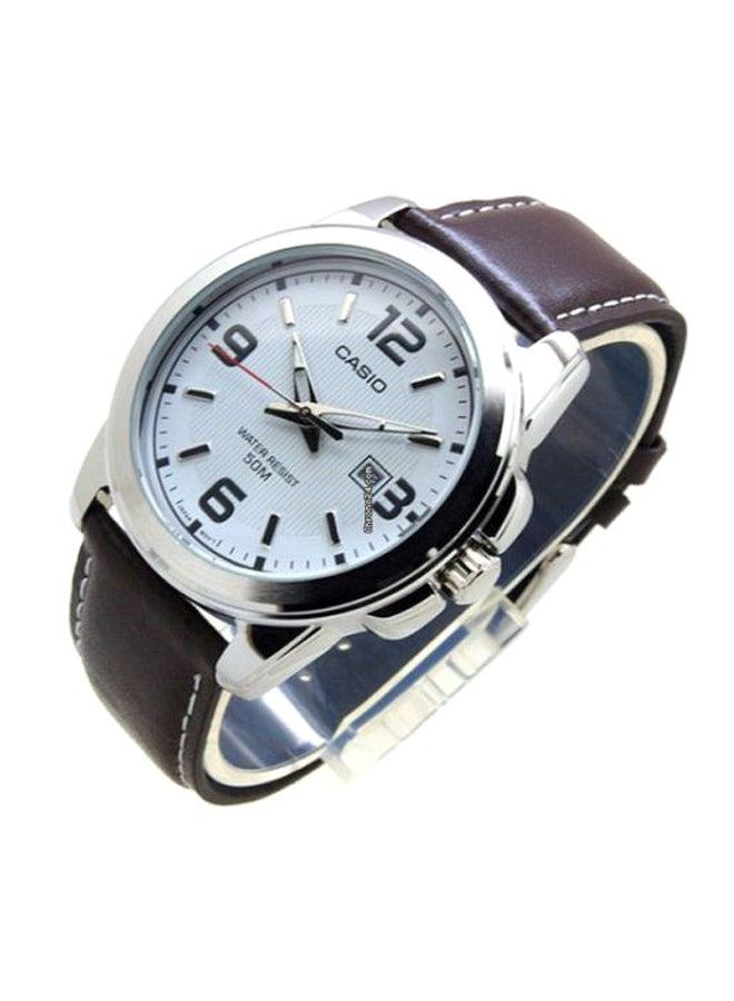 CASIO Women's Leather Analog Water Resistant Wrist Watch LTP-1314L-7AVDF  - Image 3