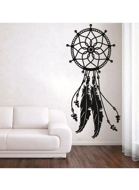Dream Catcher 14 Printed Wall Sticker Black 60x45cm