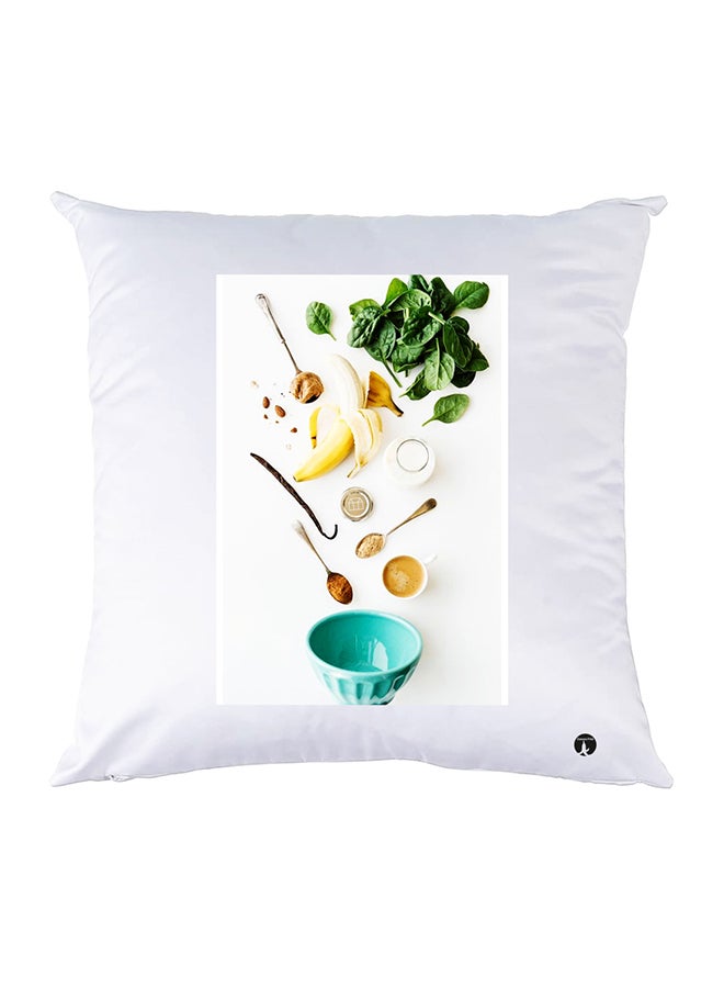 BP Printed Pillow Case polyester White 30x30cm