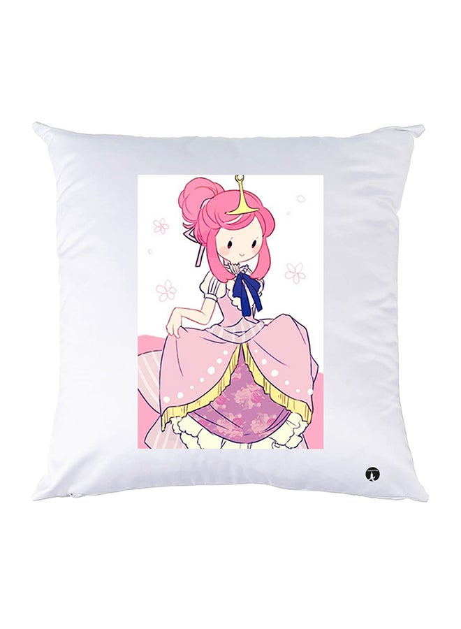 Printed Pillow Case polyester White 30x30cm