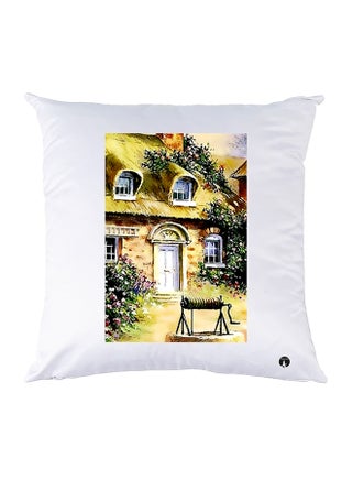 Printed Pillow polyester White 30x30cm - v1595331708/N39433355A_1