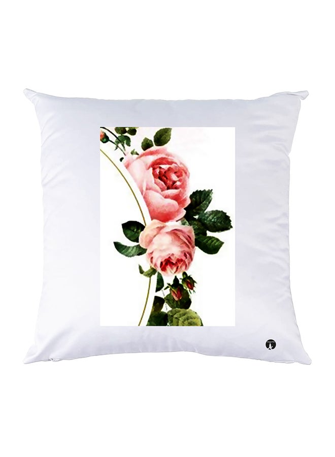 بي بي وسادة مزيّنة بنقشة مطبوعة polyester أبيض 30x30سم