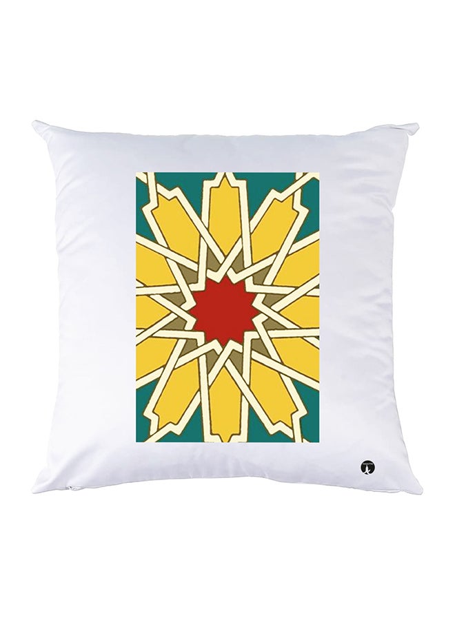 بي بي غطاء وسادة مطبوع polyester أبيض 30x30سم