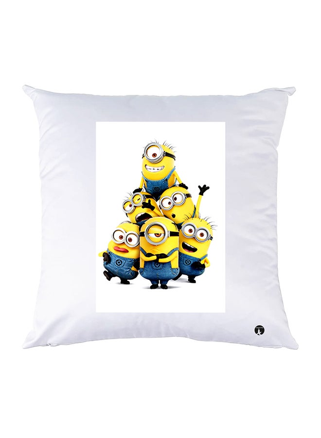 بي بي وسادة مزيّنة بنقشة مطبوعة polyester أبيض 30x30سم