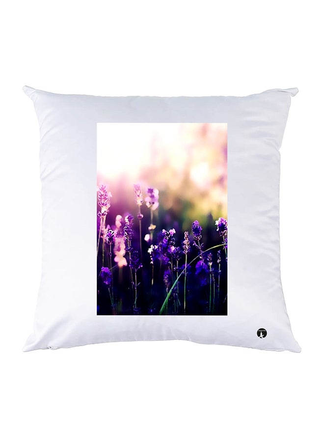 بي بي غطاء وسادة مطبوع polyester أبيض 30x30سم