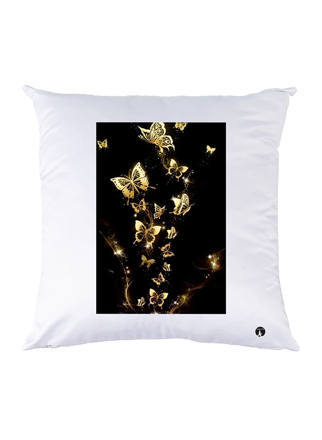 بي بي غطاء وسادة مطبوع polyester أبيض 30x30سم