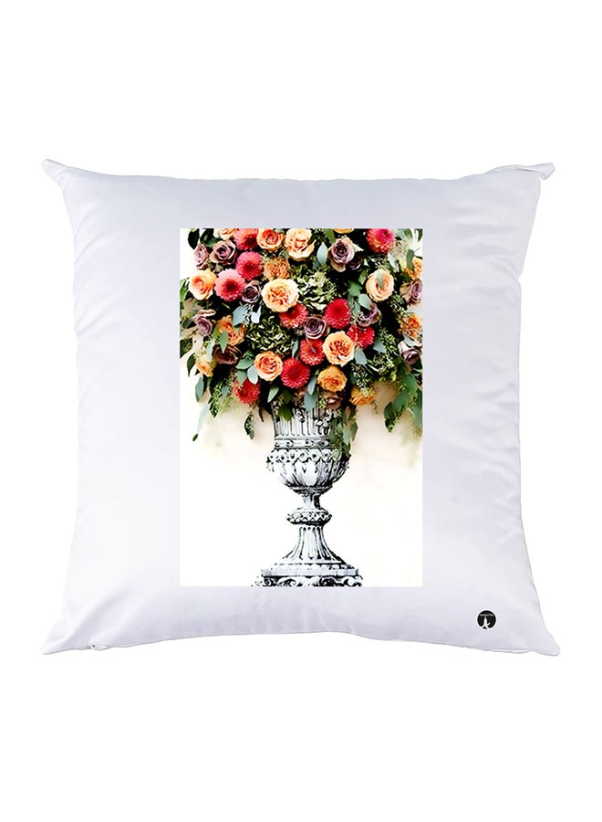 بي بي غطاء وسادة مطبوع polyester أبيض 30x30سم