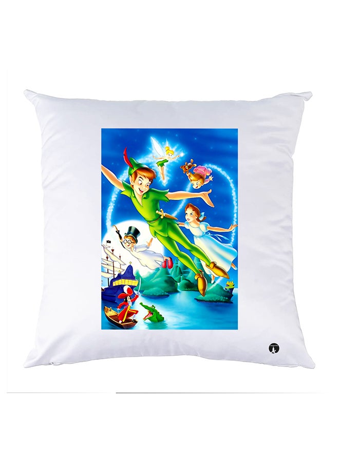 بي بي وسادة مزيّنة بنقشة مطبوعة polyester أبيض 30x30سم