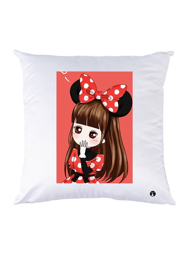 BP Printed Pillow Case polyester White 30x30cm