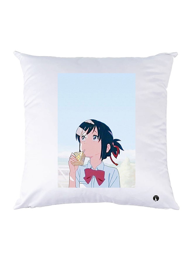 BP Printed Pillow Case polyester White 30x30cm