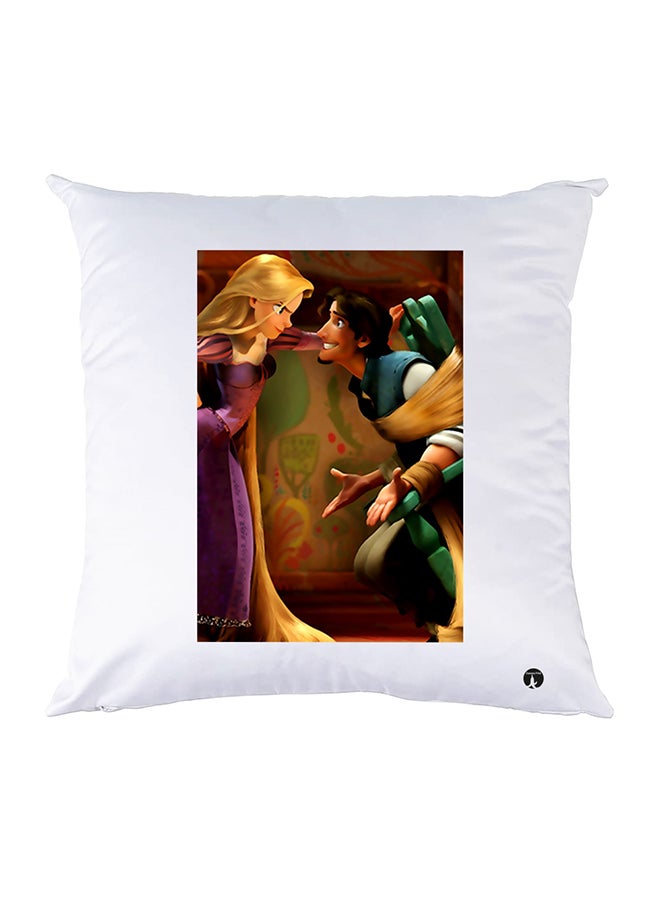 بي بي غطاء وسادة مطبوع polyester أبيض 30x30سم