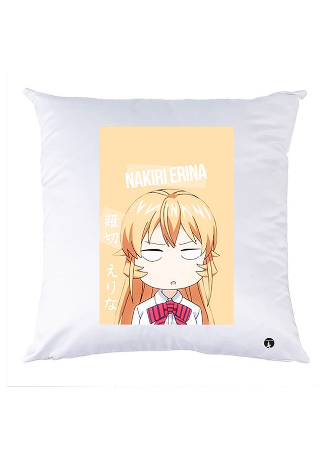 بي بي غطاء وسادة مطبوع polyester أبيض 30x30سم