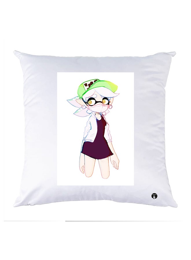 BP Printed Pillow Case polyester White 30x30cm