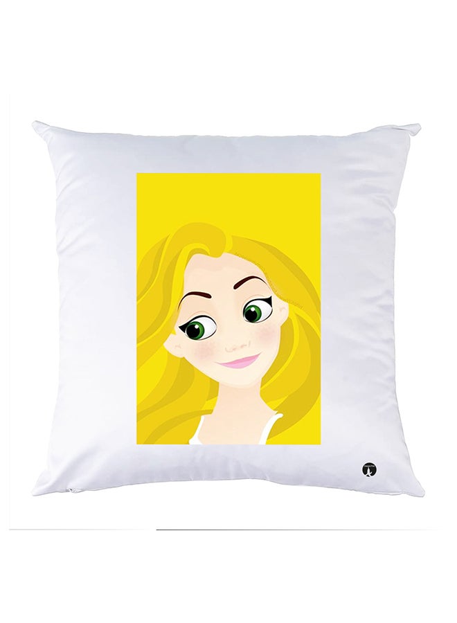 بي بي غطاء وسادة مطبوع polyester أبيض 30x30سم