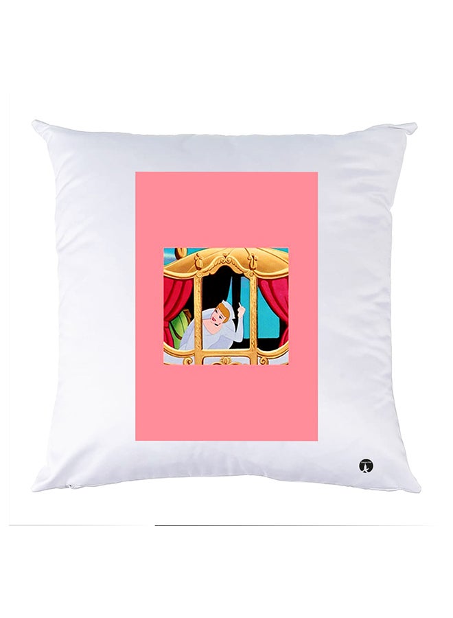 بي بي غطاء وسادة مطبوع polyester أبيض 30x30سم