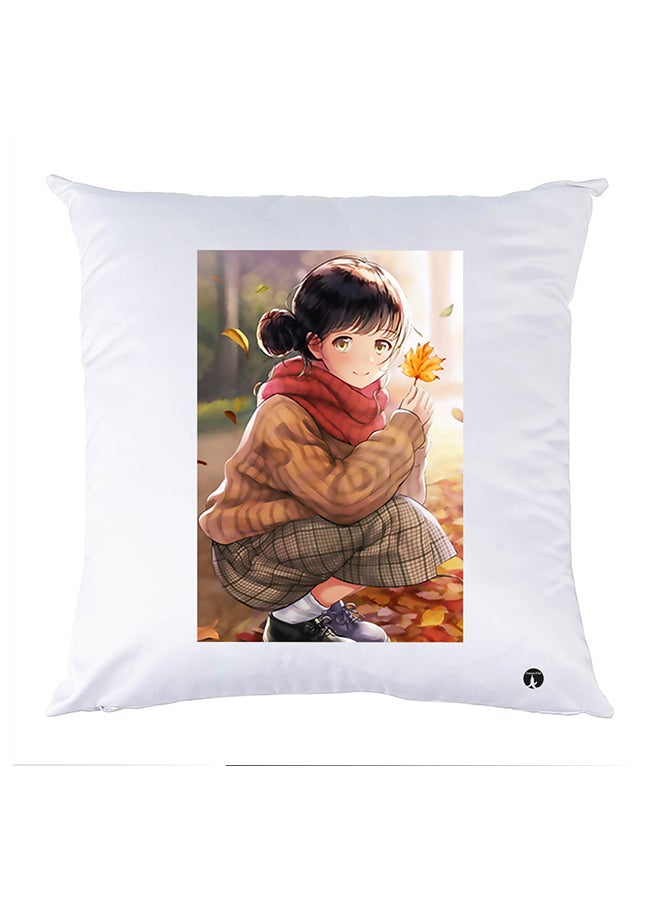 BP Printed Pillow Case polyester White 30x30cm
