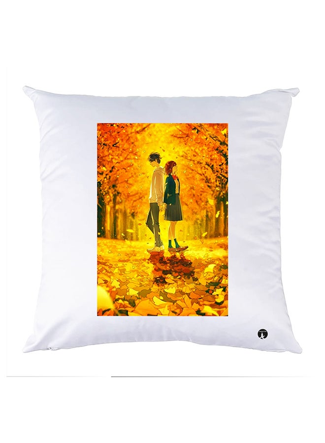 BP Printed Pillow polyester White 30x30cm
