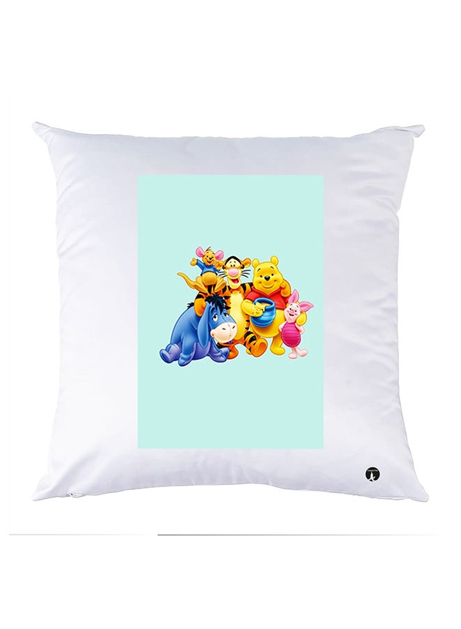 بي بي وسادة مزيّنة بنقشة مطبوعة polyester أبيض 30x30سم