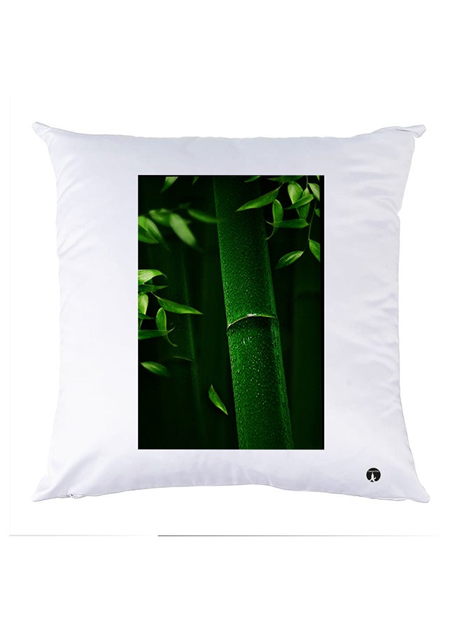 Printed Pillow Case polyester White 30x30cm