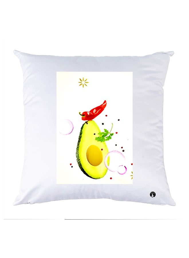 BP Printed Pillow Case polyester White 30x30cm