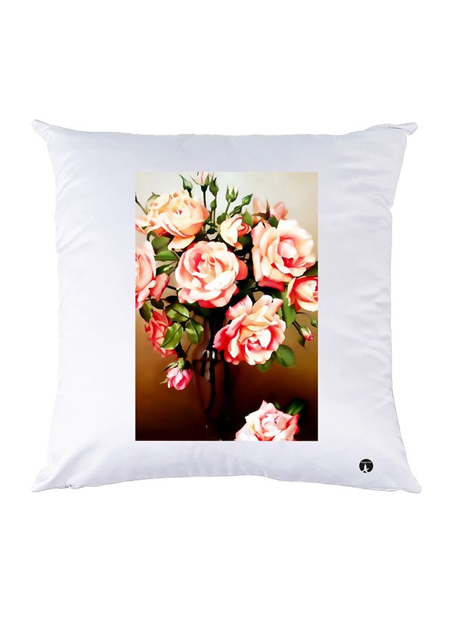 بي بي وسادة مزيّنة بنقشة مطبوعة polyester أبيض 30x30سم