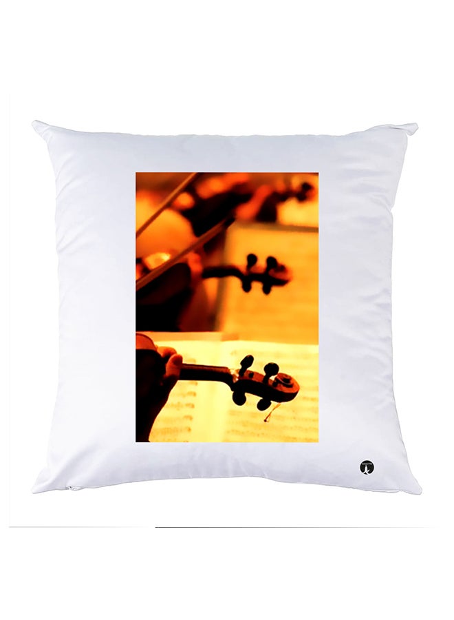 بي بي وسادة مزيّنة بنقشة مطبوعة polyester أبيض 30x30سم