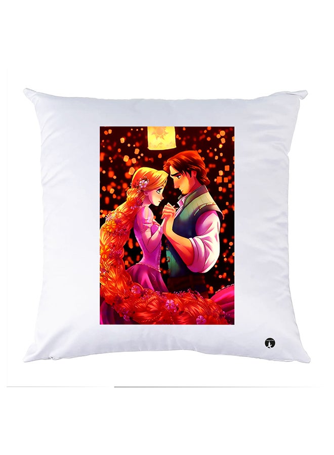 بي بي غطاء وسادة مطبوع polyester أبيض 30x30سم