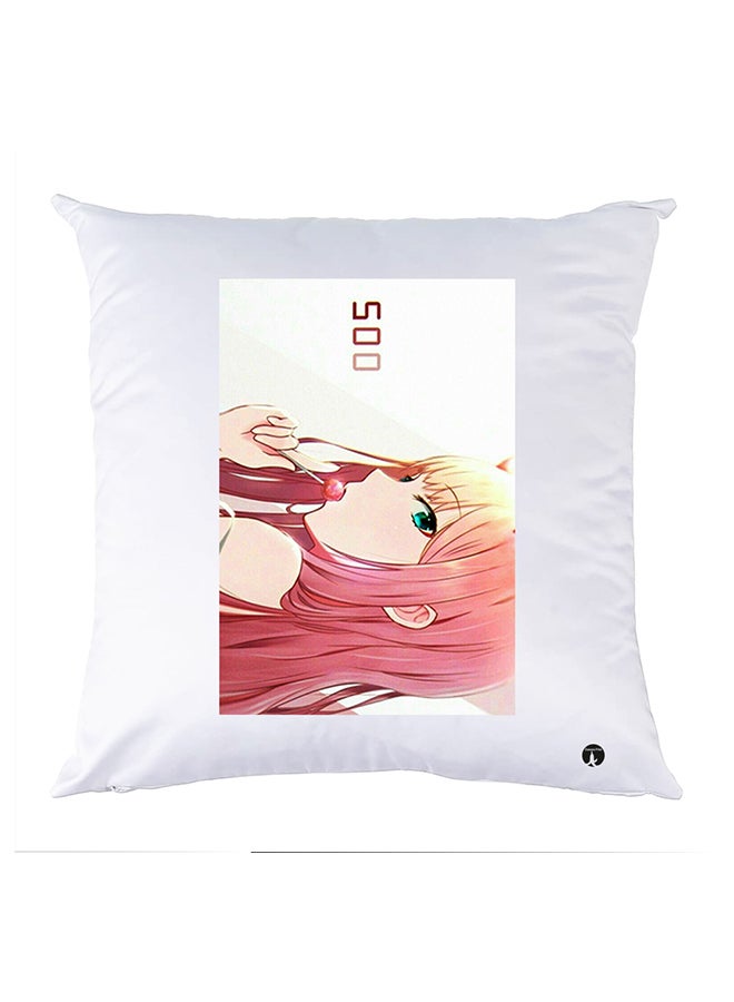 BP Printed Pillow Case polyester White 30x30cm