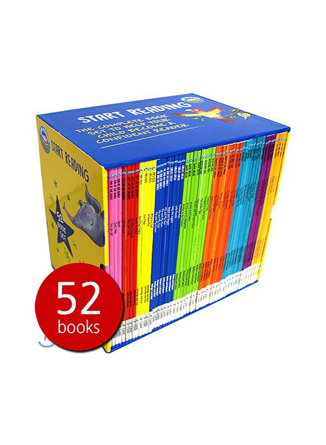 Start Reading 52 Books Collection Box Set Level 1 to 9 paperback english - 2015
